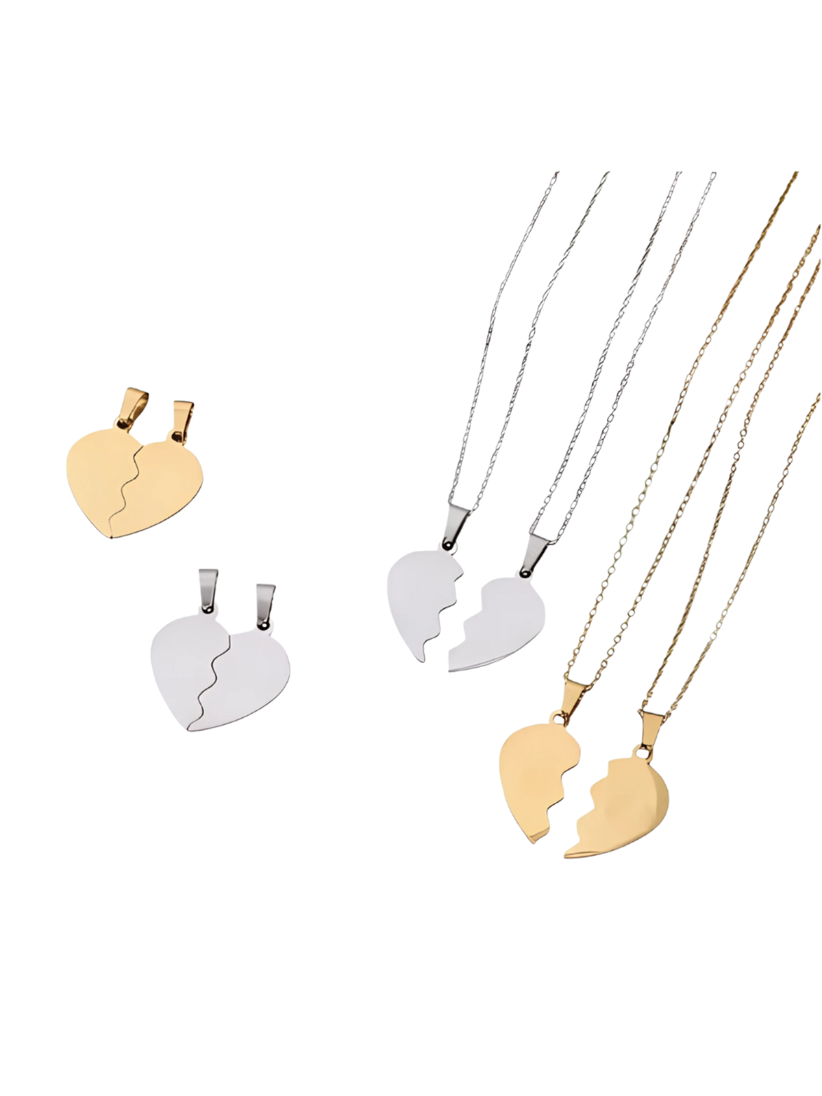 collar pareja
collar amigas
mejores amigas
novios
compartir
