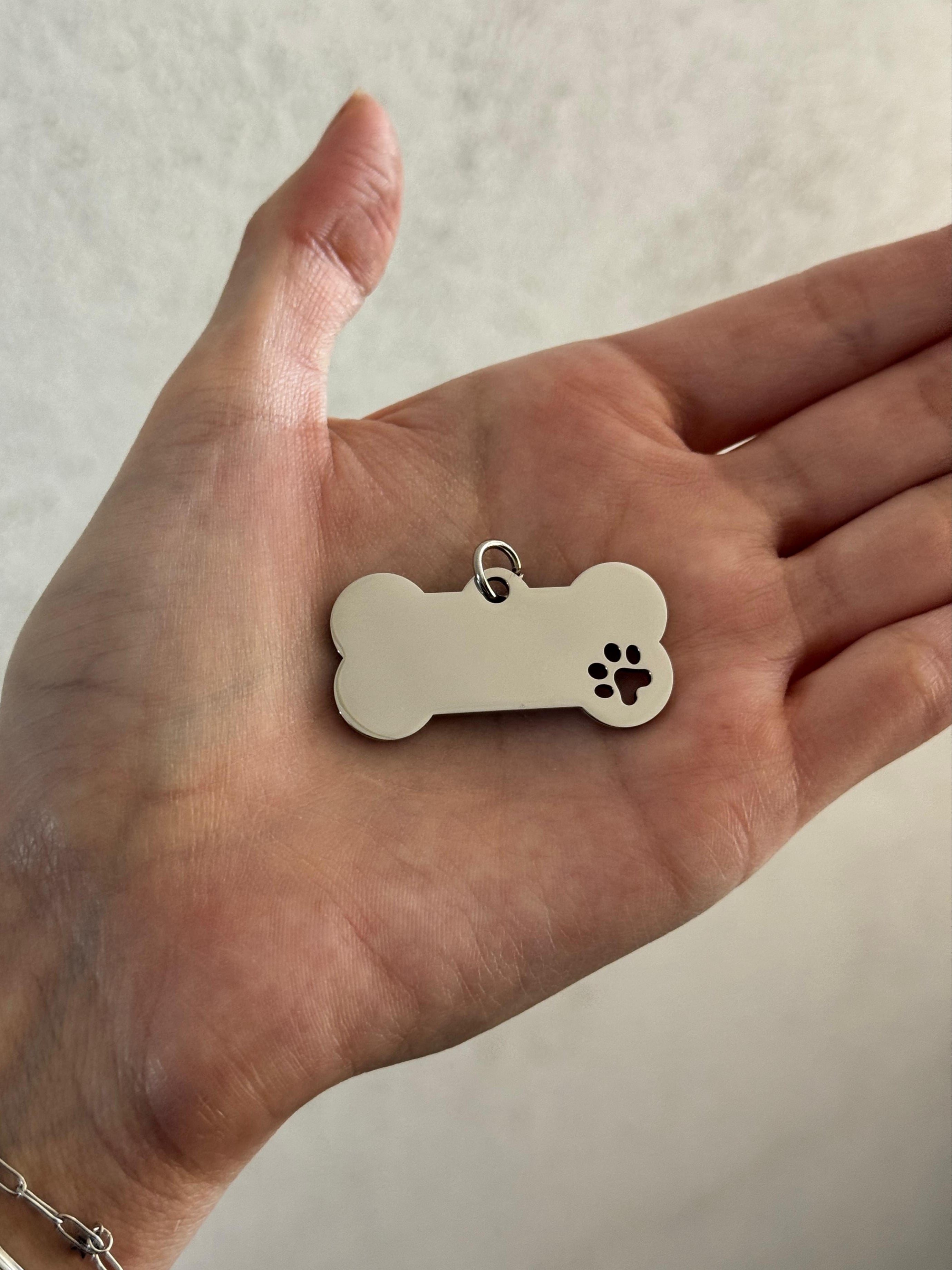 placa MASCOTA con huella