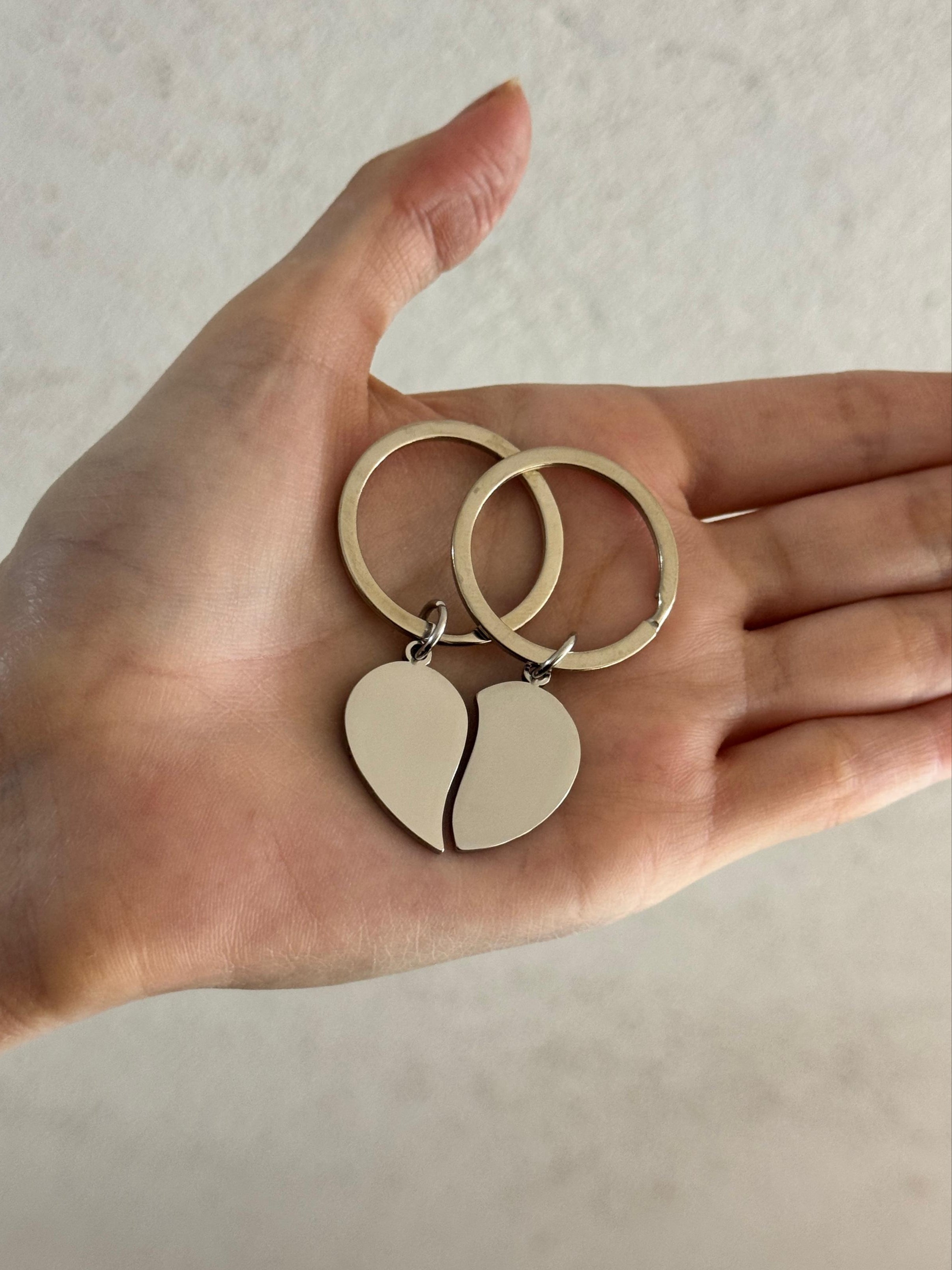 llavero MITAD CORAZÓN