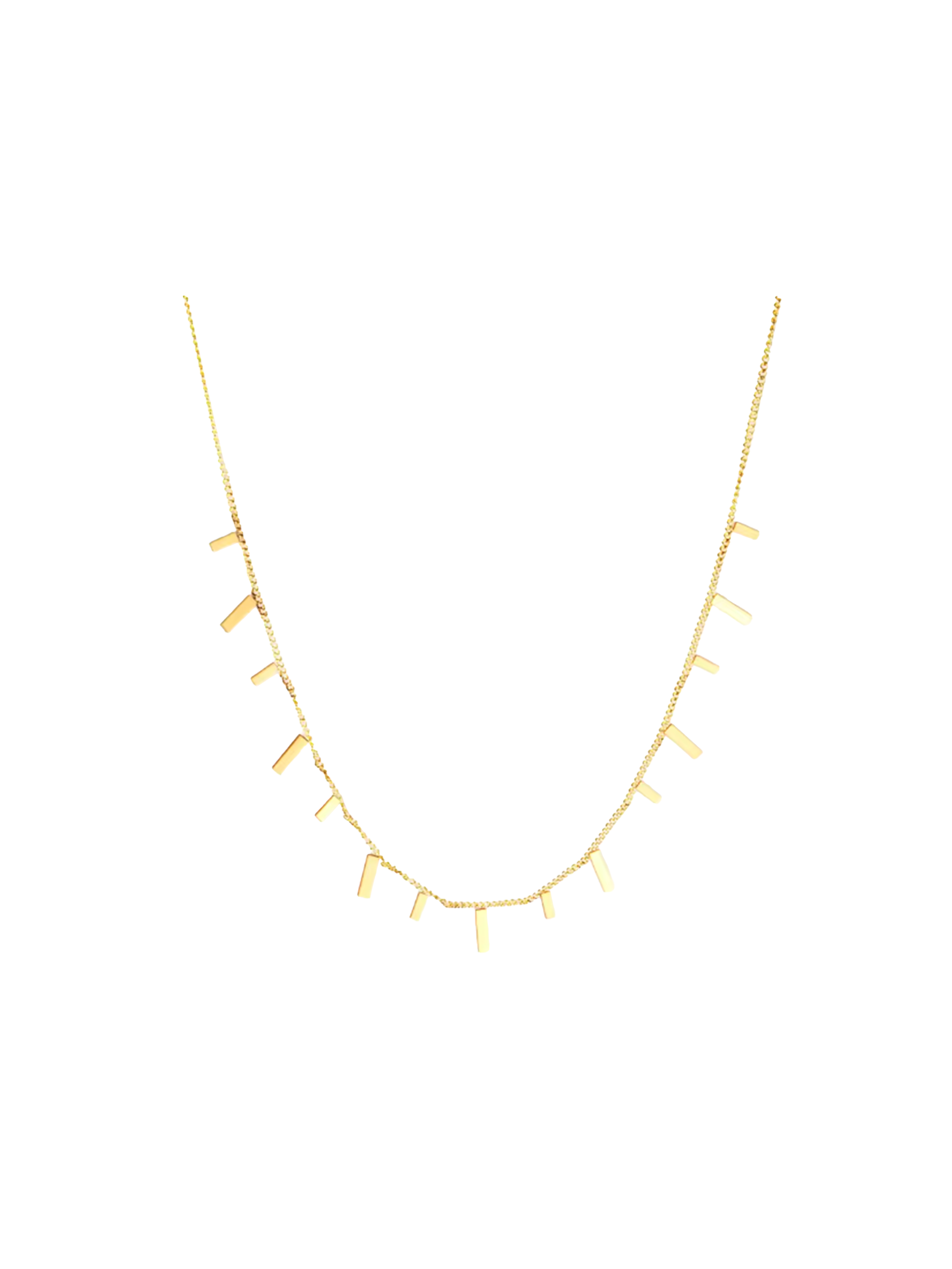 collar DIJES MINI RECTANGULOS